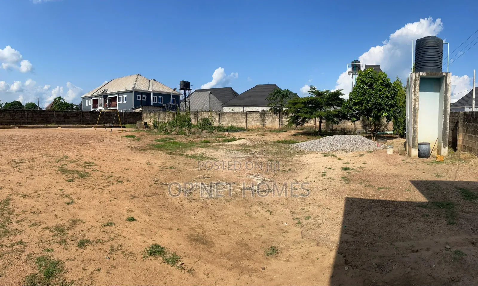 A Plot of Land Is Available