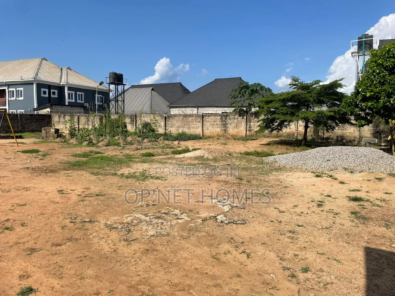 A Plot of Land Is Available