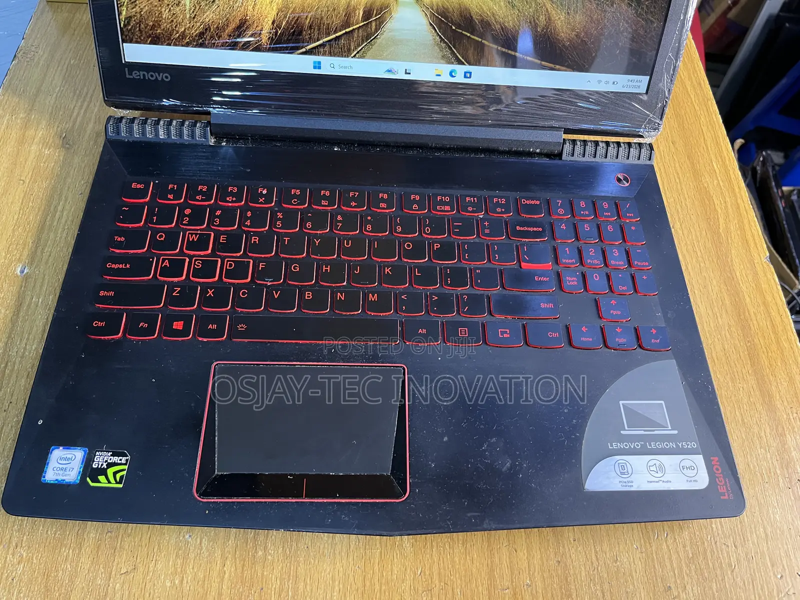 Laptop Lenovo Legion Y520 16GB Intel Core i7 HDD+SSD 256GB