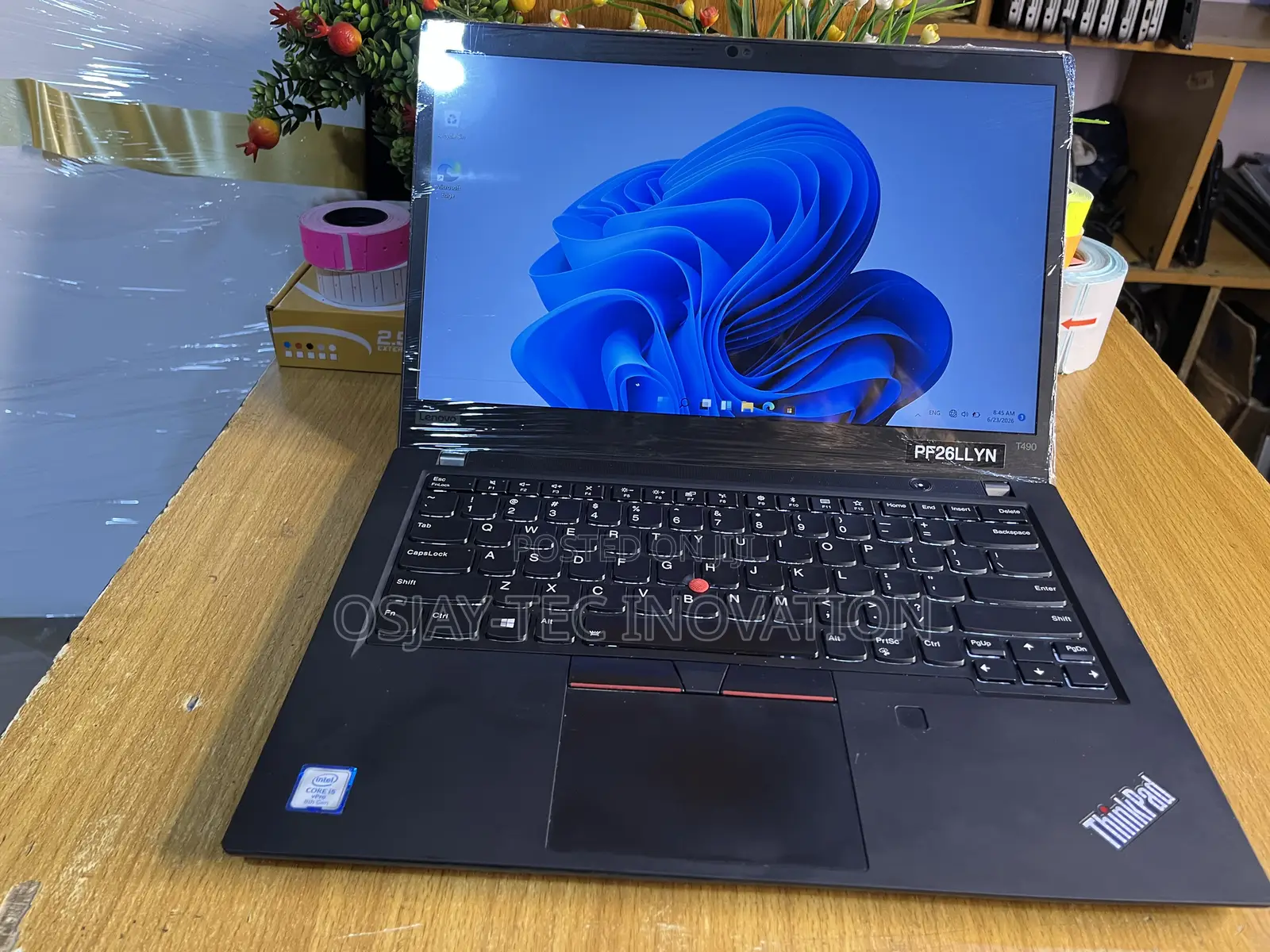 Laptop Lenovo ThinkPad T490s 16GB Intel Core i5 SSD 256GB