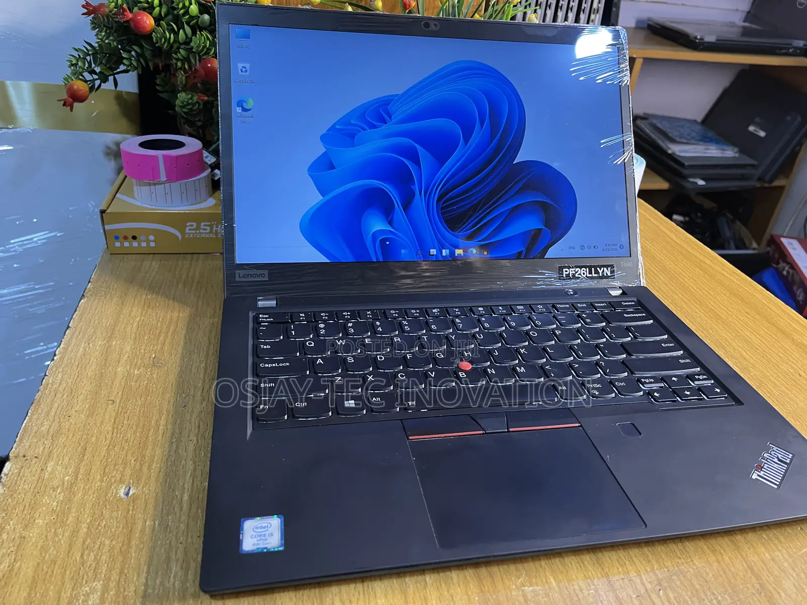 Laptop Lenovo ThinkPad T490s 16GB Intel Core i5 SSD 256GB