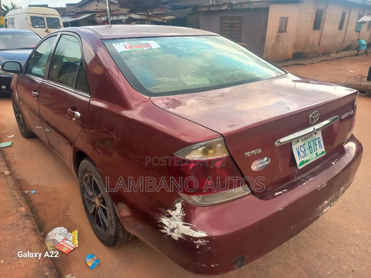 Toyota Camry 2005 Red