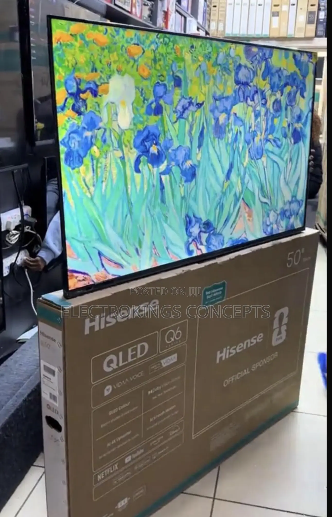 Hisense 50inch Qled Smart Television With Wifi Connectivity | Tv50q5s