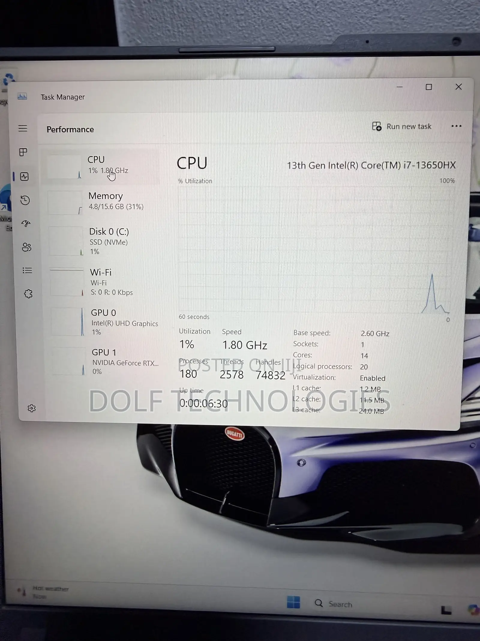 Laptop Asus ROG Strix G16 G614 32GB Intel Core i7 SSD 1T