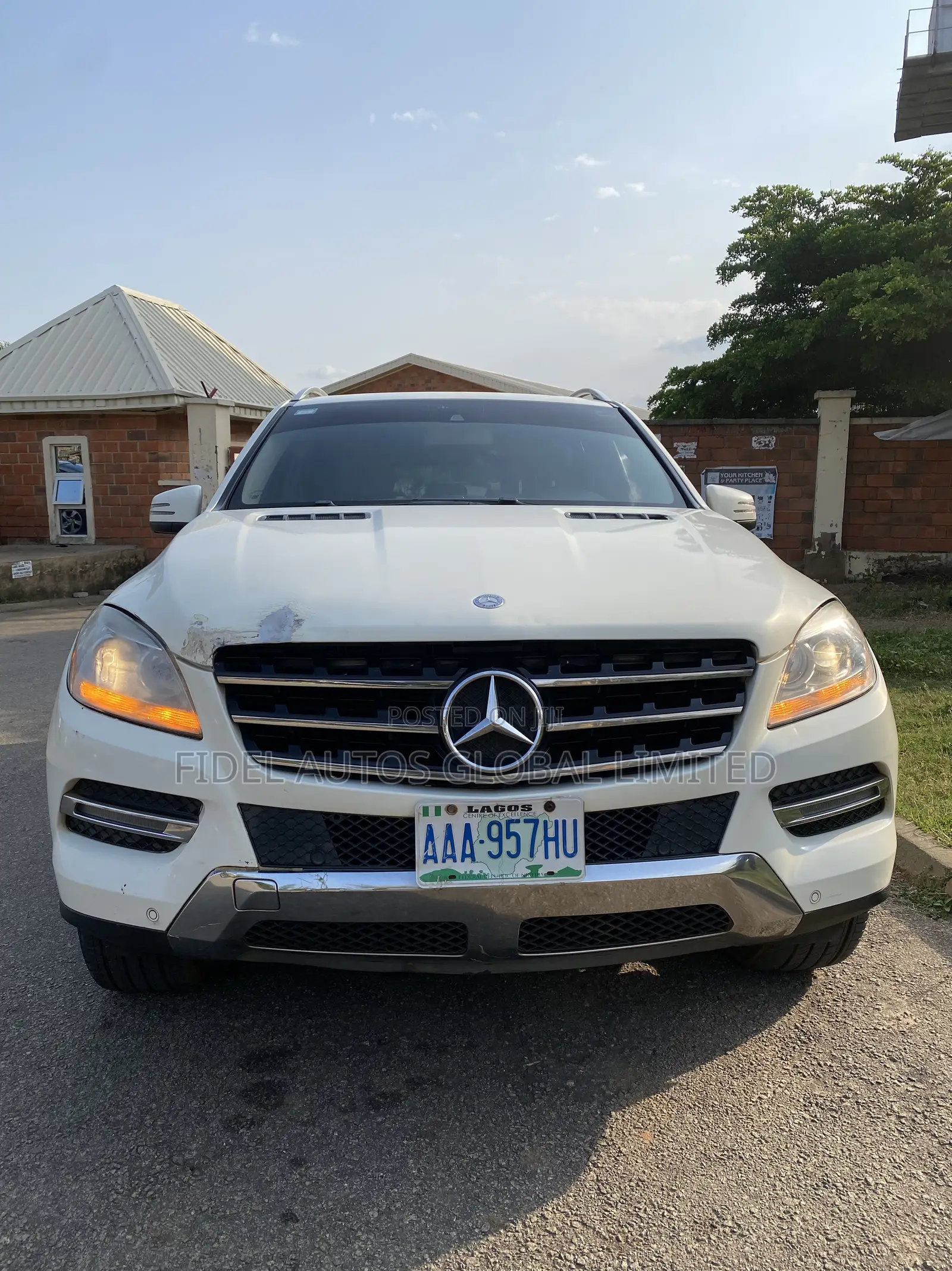 Mercedes-Benz M Class ML 350 4x2 2013 White