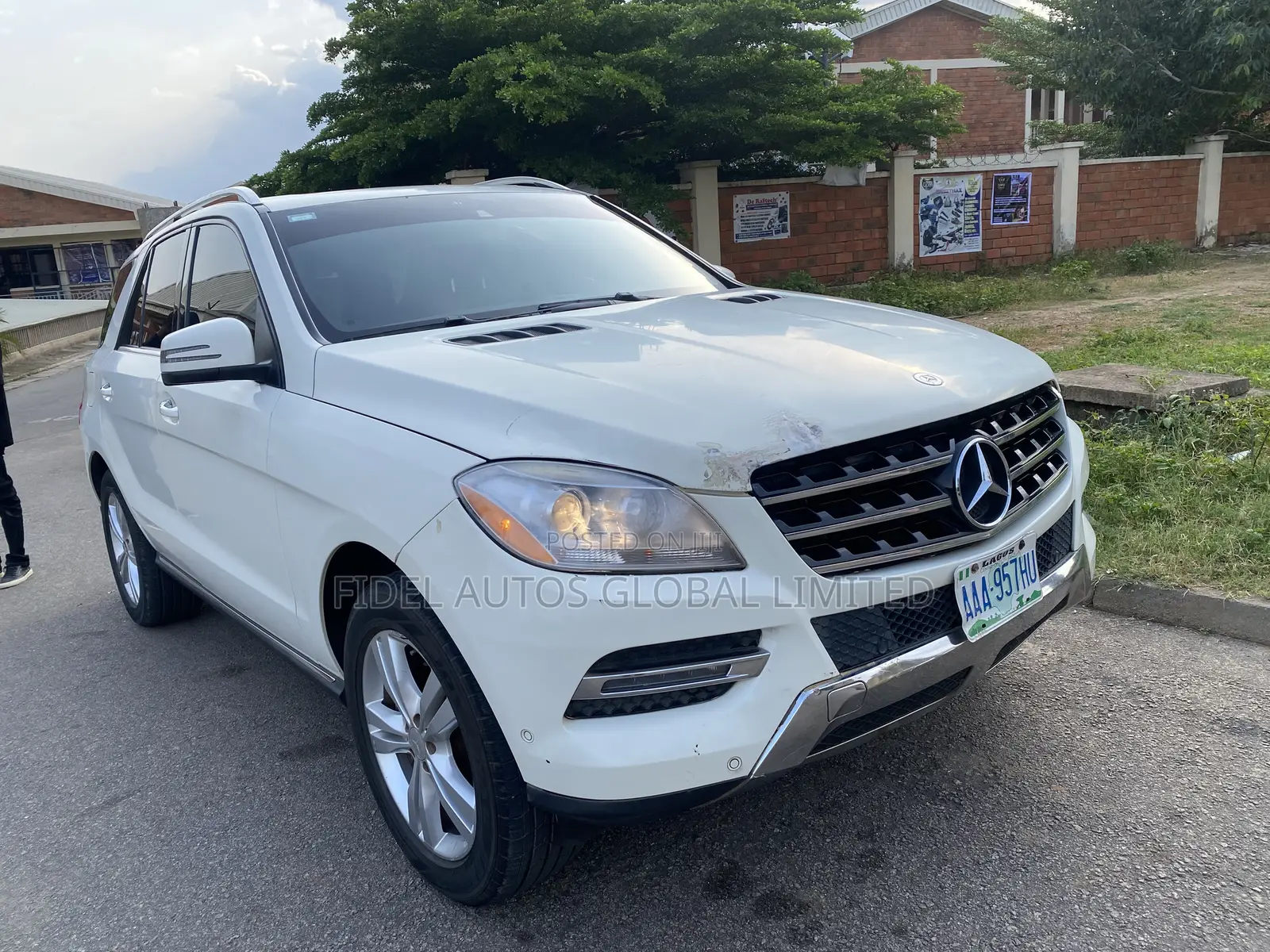 Mercedes-Benz M Class ML 350 4x2 2013 White