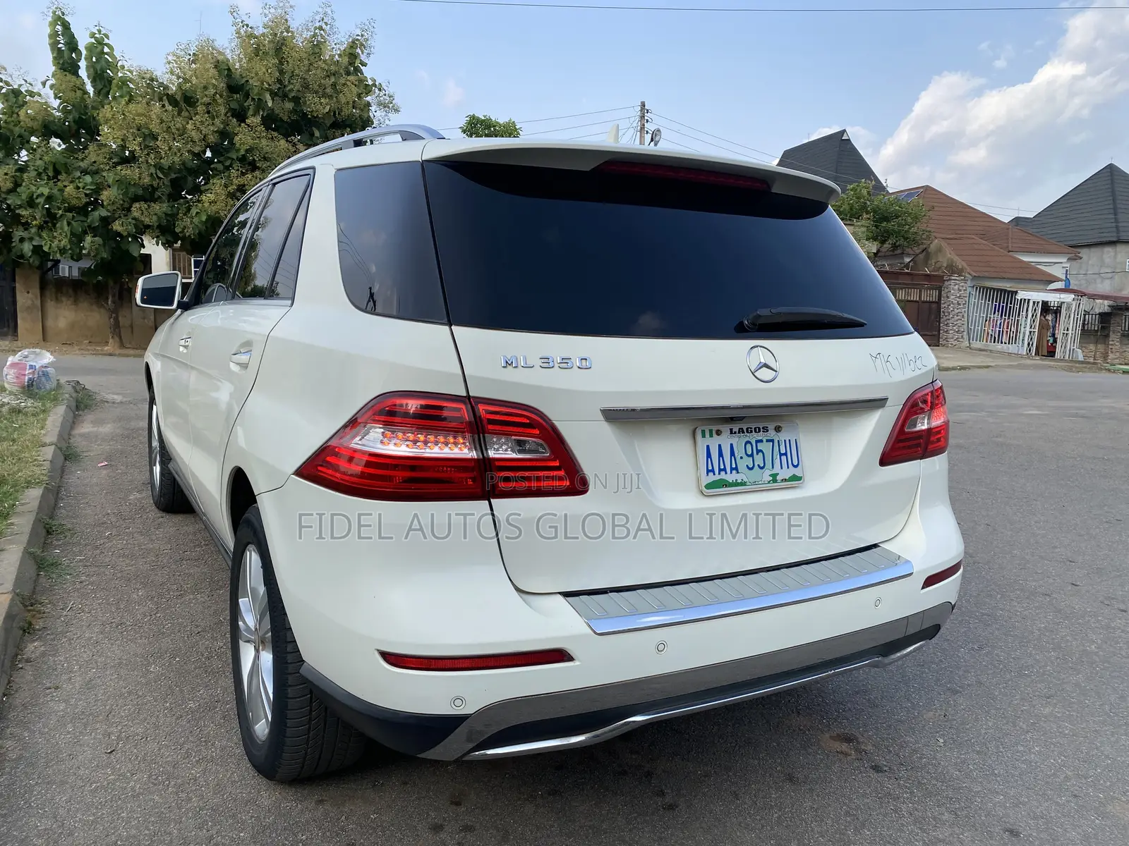 Mercedes-Benz M Class ML 350 4x2 2013 White