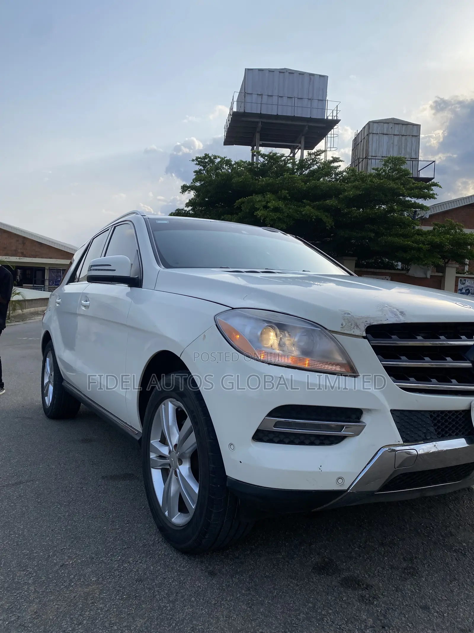 Mercedes-Benz M Class ML 350 4x2 2013 White