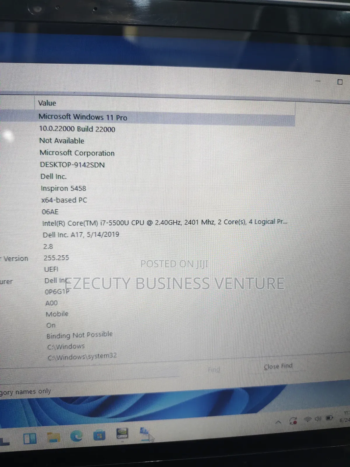 Laptop Dell Inspiron 14 5458 8GB Intel Core i7 HDD 1T