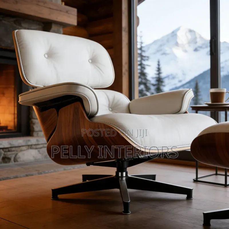 Pelly Minimalist Ottoman Chair