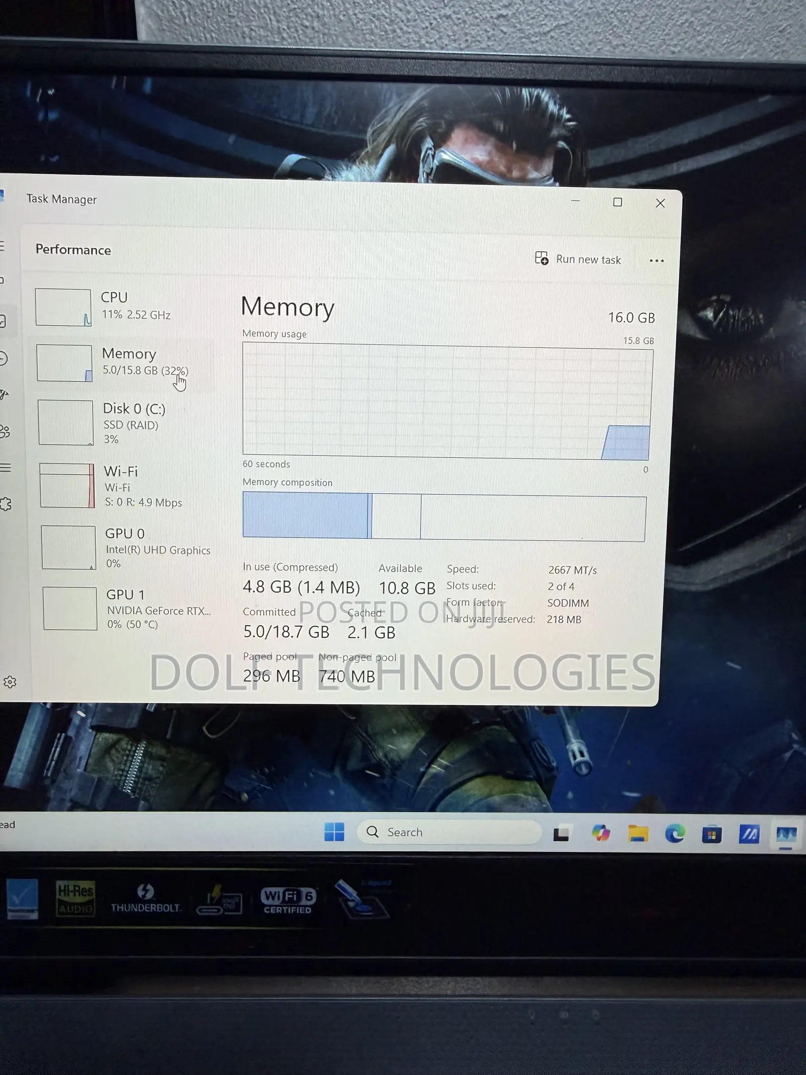 Laptop Asus ROG Zephyrus M15 GU502LU 16GB Intel Core i7 SSD 1T