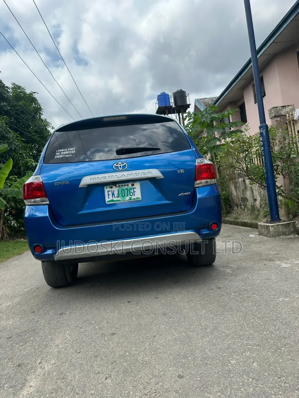 Toyota Highlander 2010 Blue