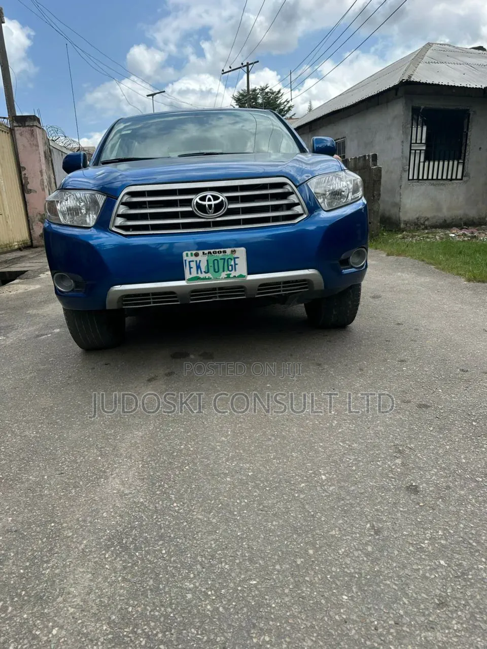 Toyota Highlander 2010 Blue