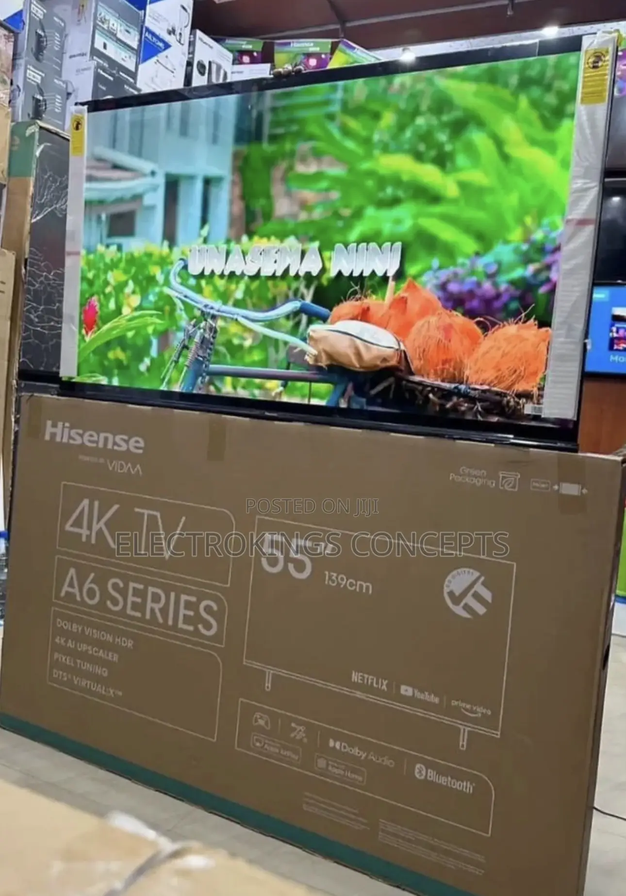 Hisense 55inch Uhd Smart Television With Netflix
