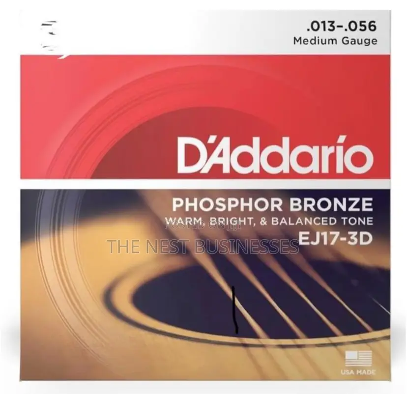 D’Addario Acoustic Guitar Strings
