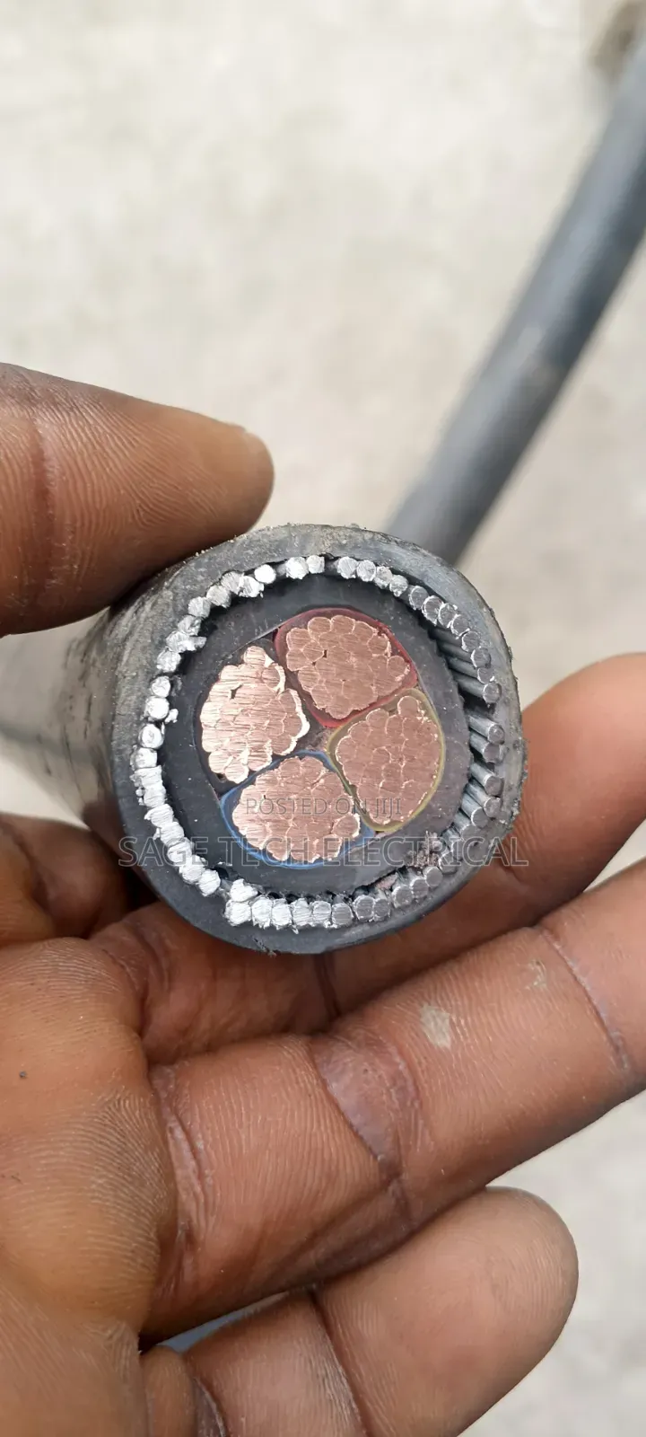 70mm 4core Nigerchin Armoured Cable