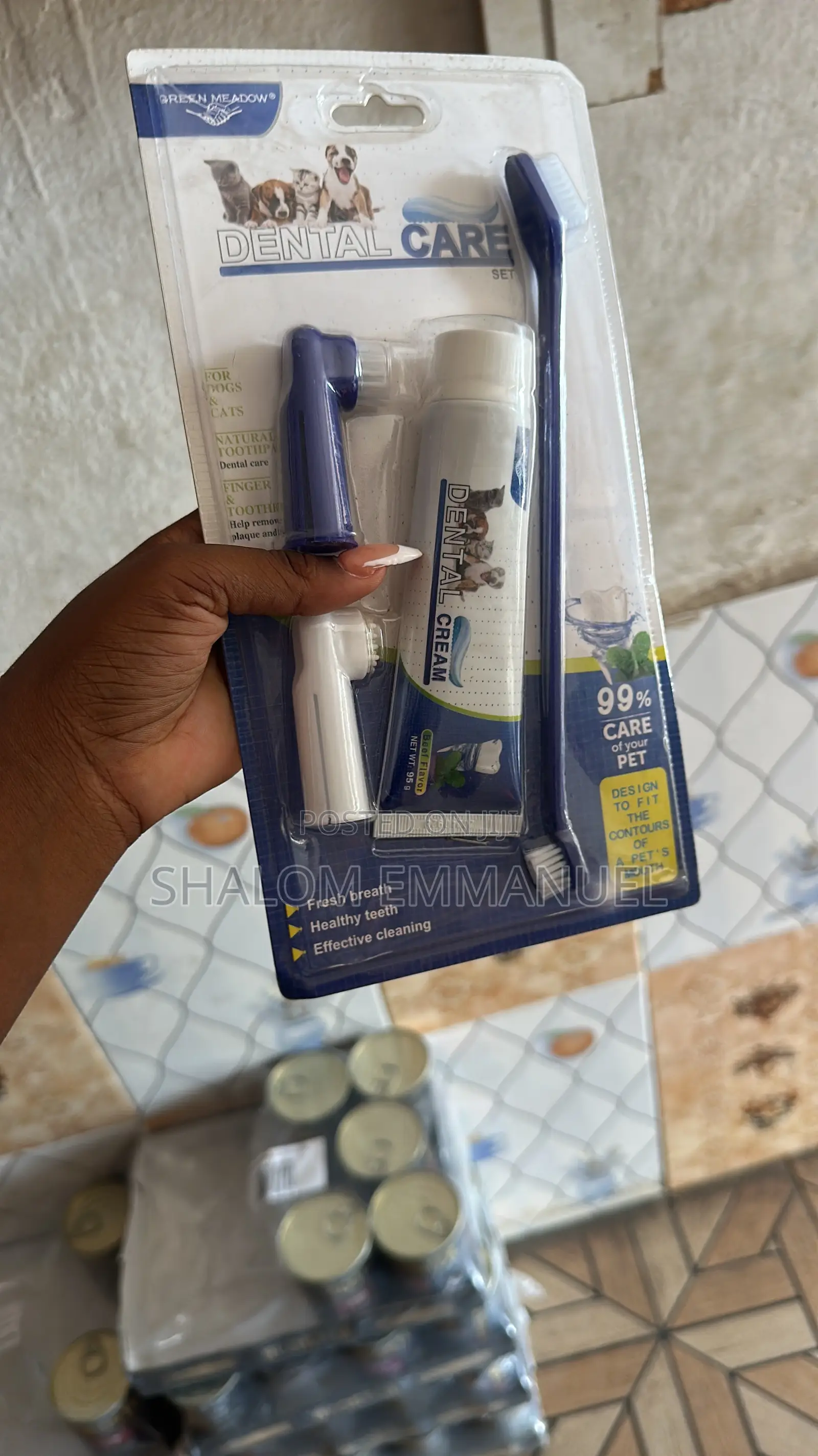 Pet Oral Hygiene Brush Set