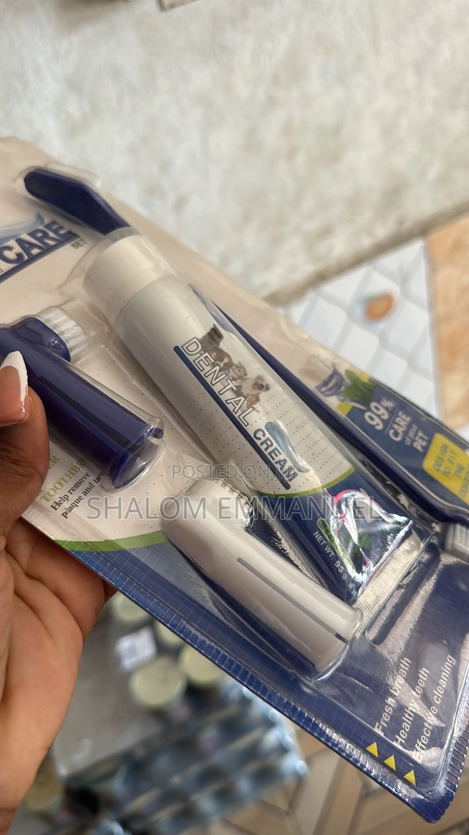 Pet Oral Hygiene Brush Set