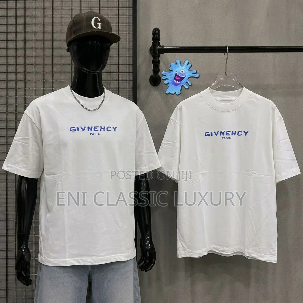 Givenchy Luxury Men's Round Neck Best Quality Well Banded