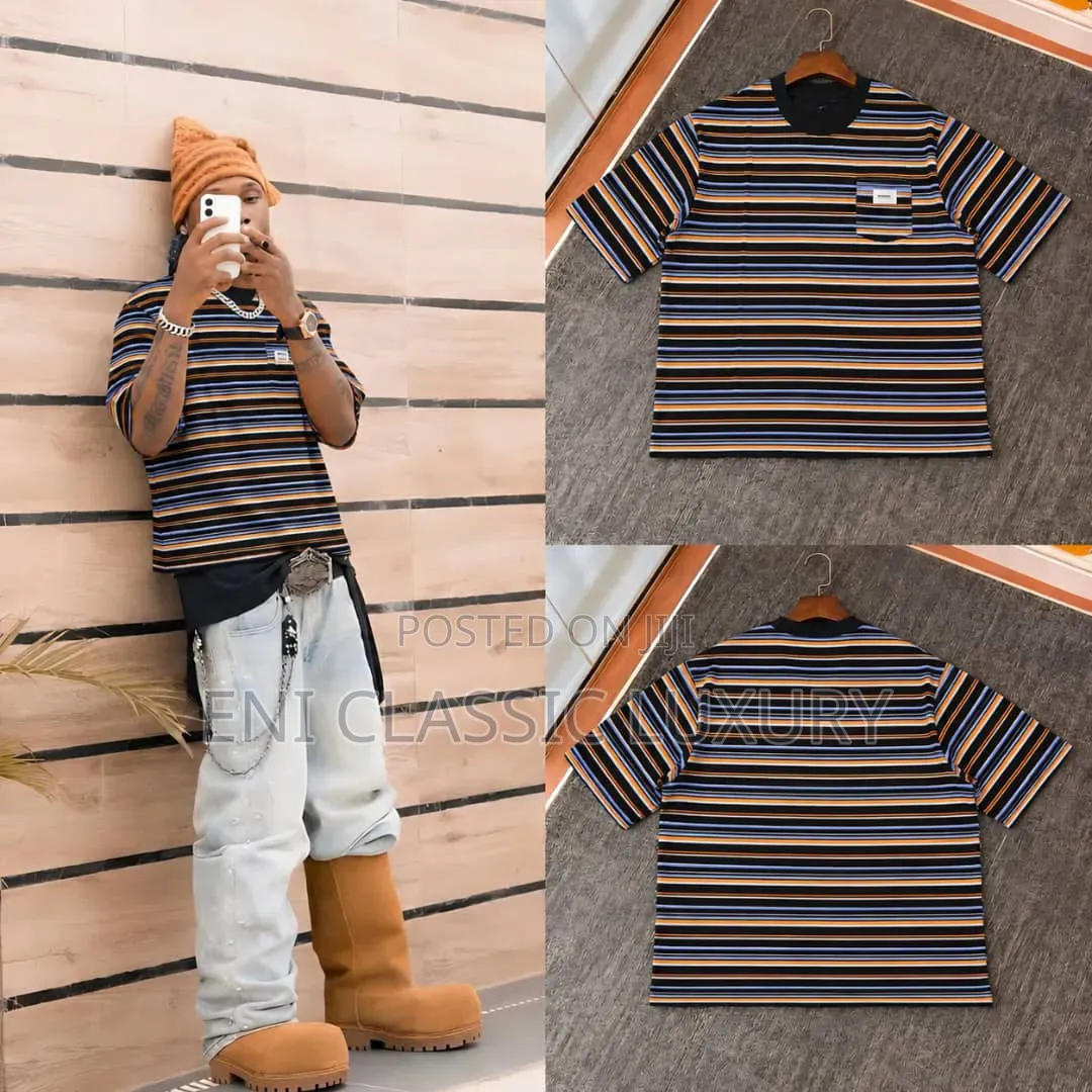 Pure Quality Luxury Men's Cargo Round Neck Best Quality Well Banded