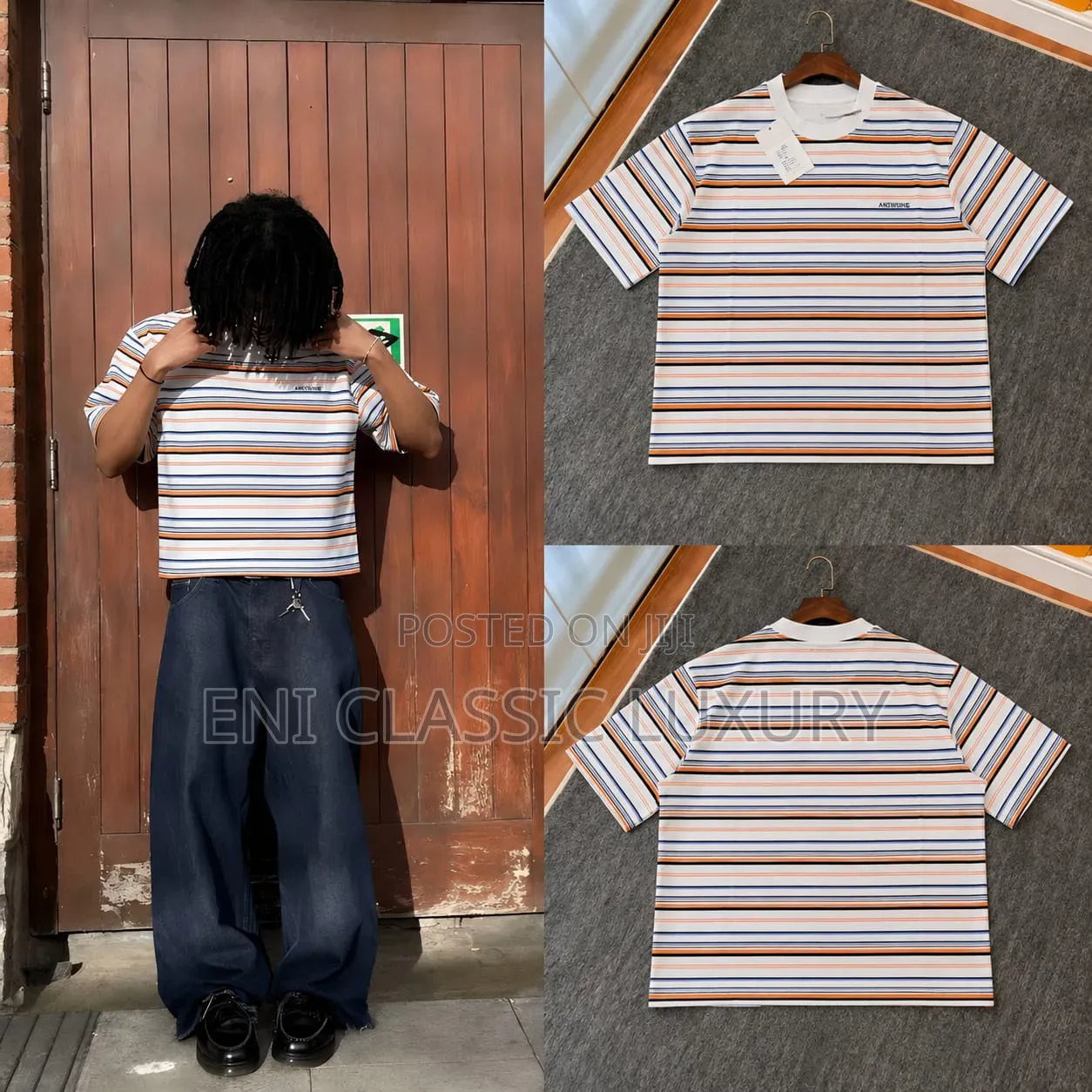 Pure Quality Luxury Men's Cargo Round Neck Best Quality Well Banded