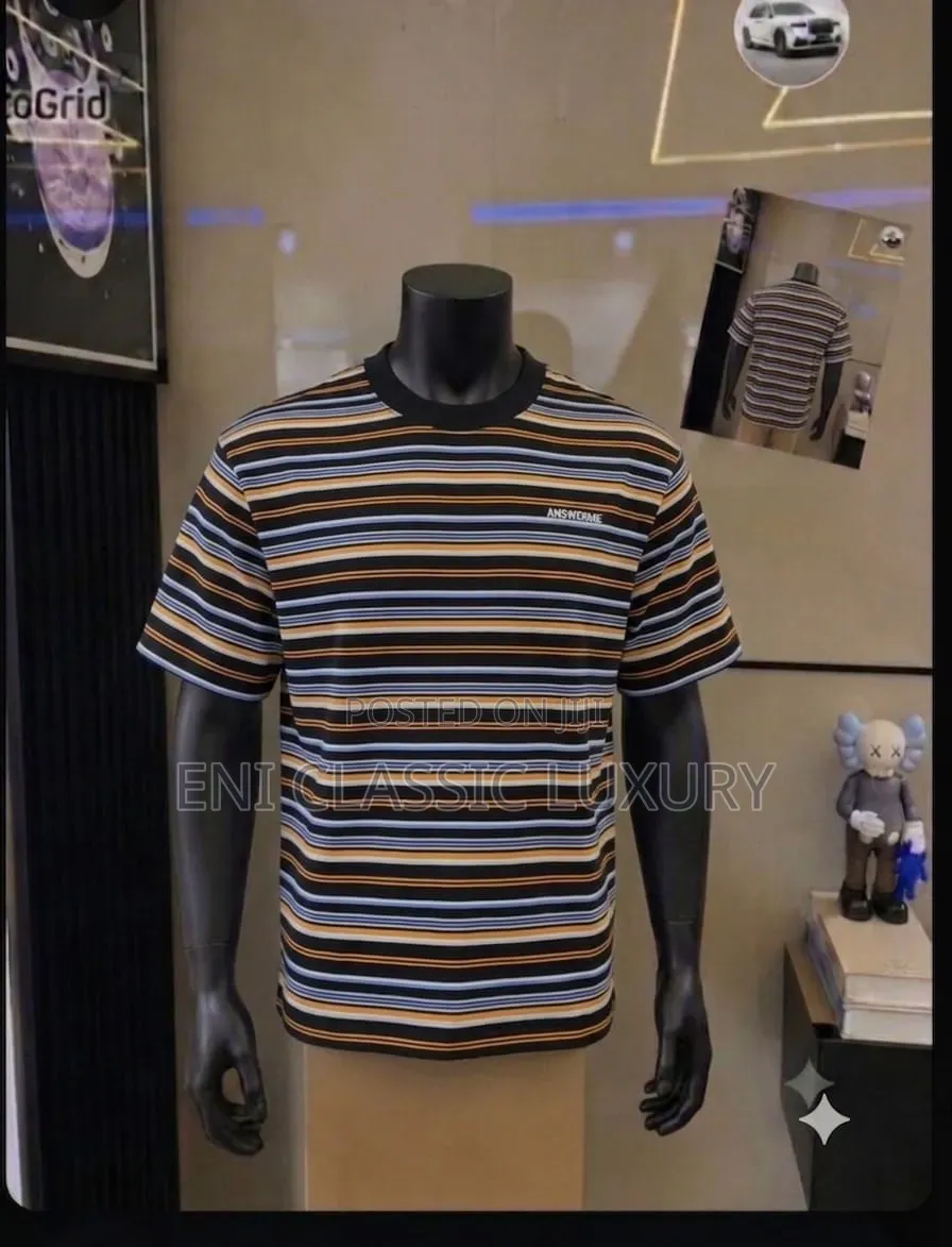Pure Quality Luxury Men's Cargo Round Neck Best Quality Well Banded