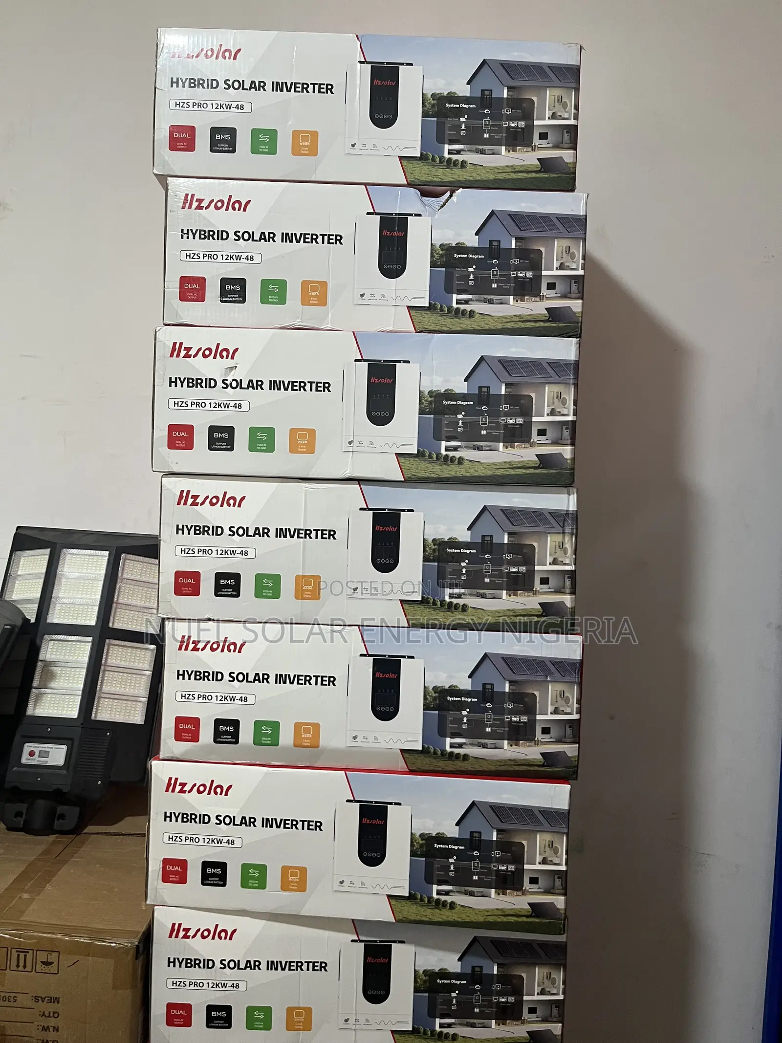 Hzsolar 12kva 48v Hybrid Inverter