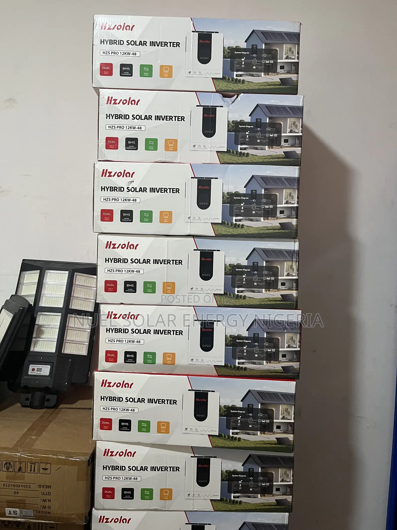 Hzsolar 12kva 48v Hybrid Inverter