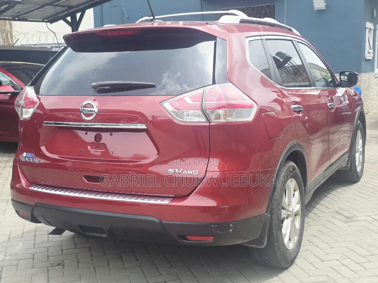 Nissan Rogue 2015 Maroon