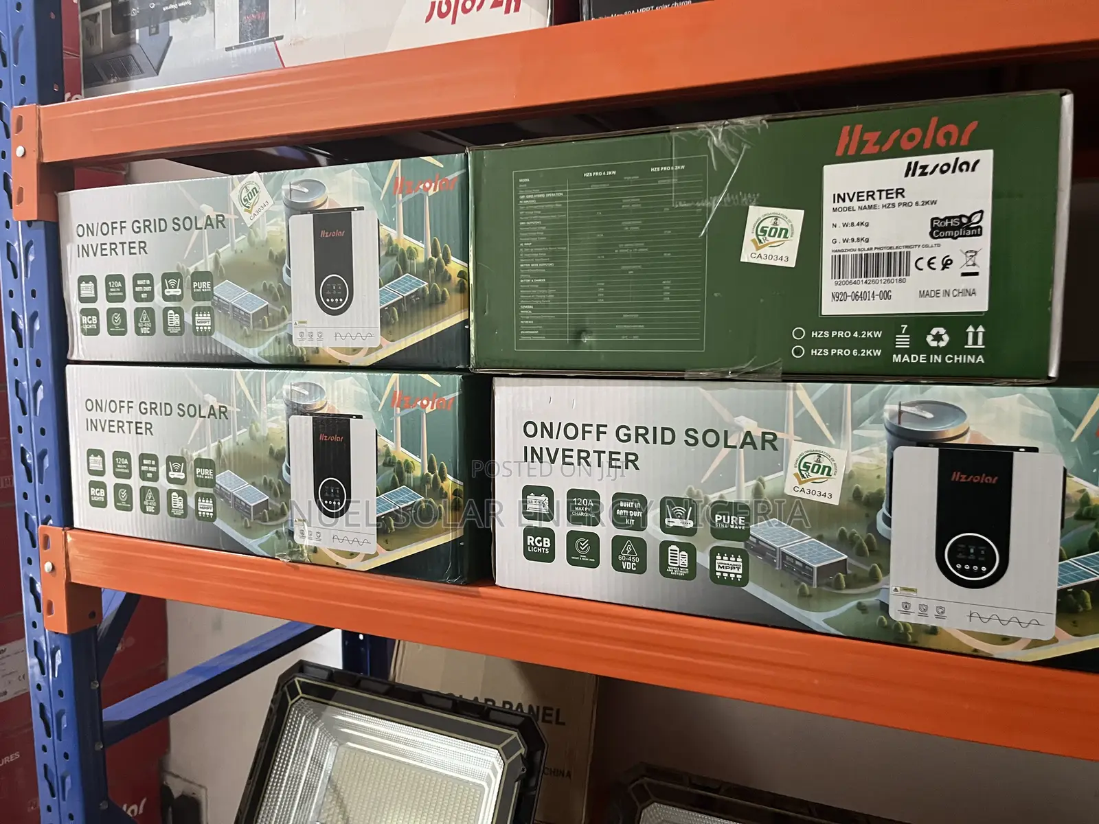 Hzsolar 6kva 48v Hybrid Inverter