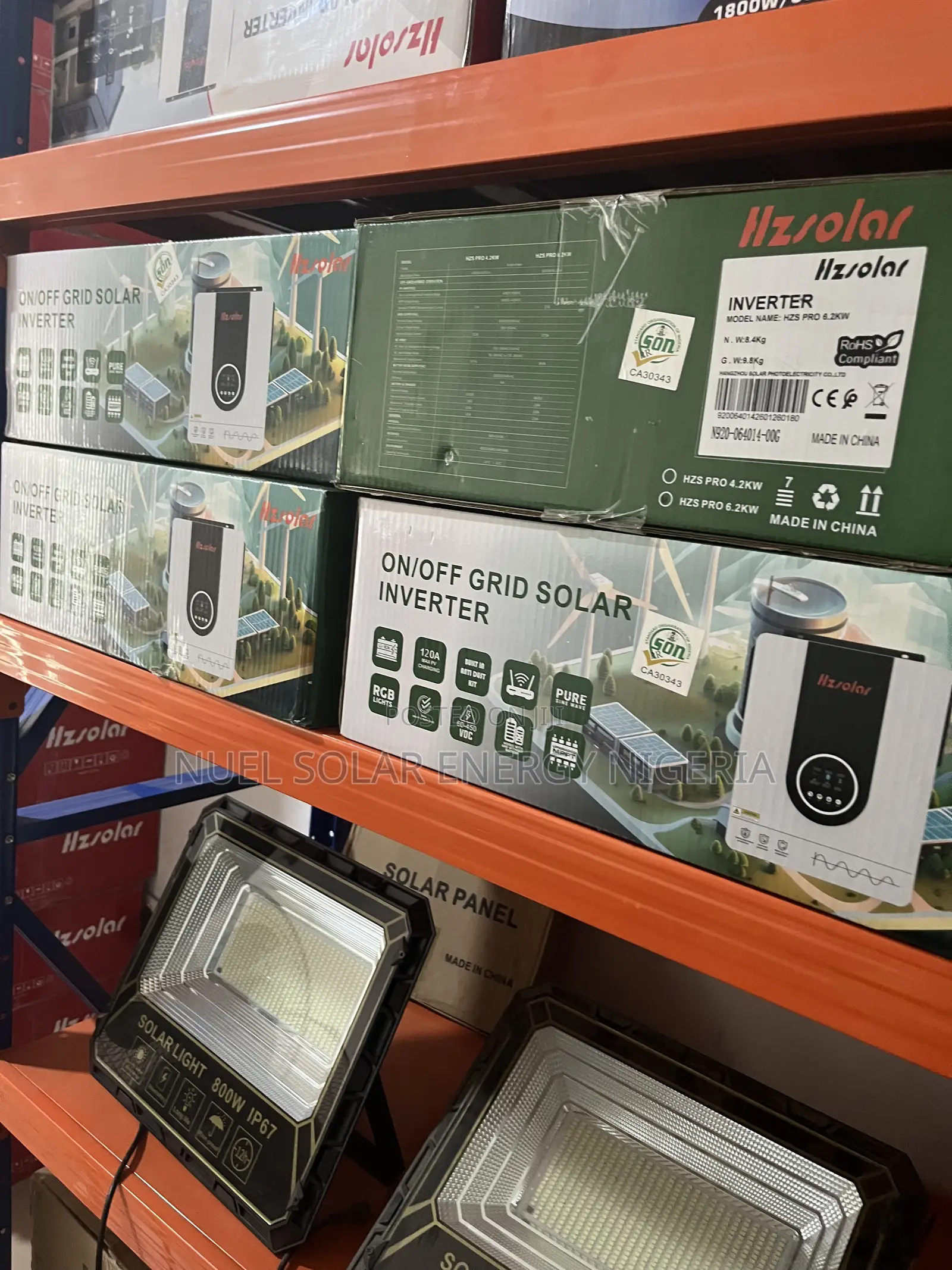 Hzsolar 6kva 48v Hybrid Inverter