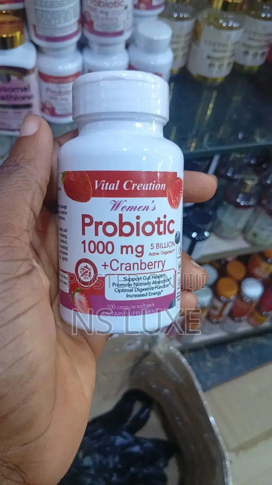 Boric Acid/Cranberry Probiotics/Calcium D3 Gummies