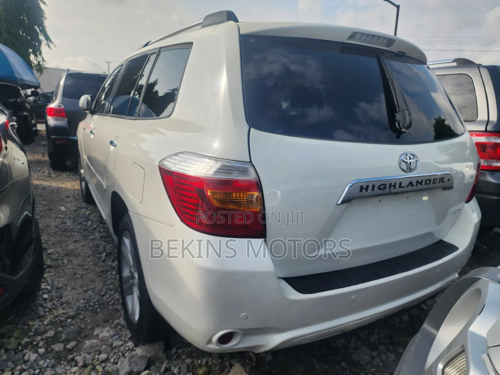 Toyota Highlander Sport 2010 White