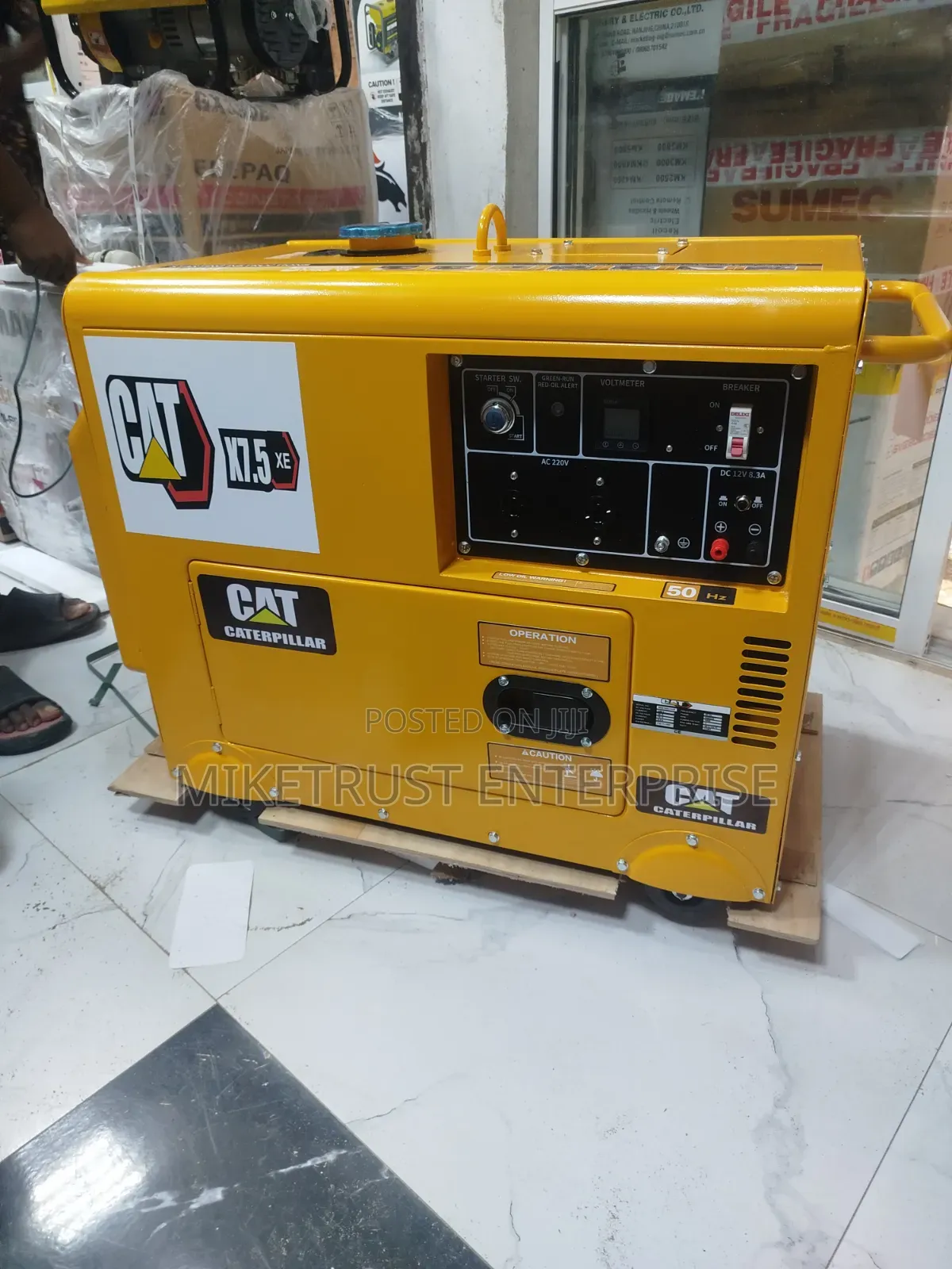 Cat 7.5kva Soundproof Generator For Homes & Businesses