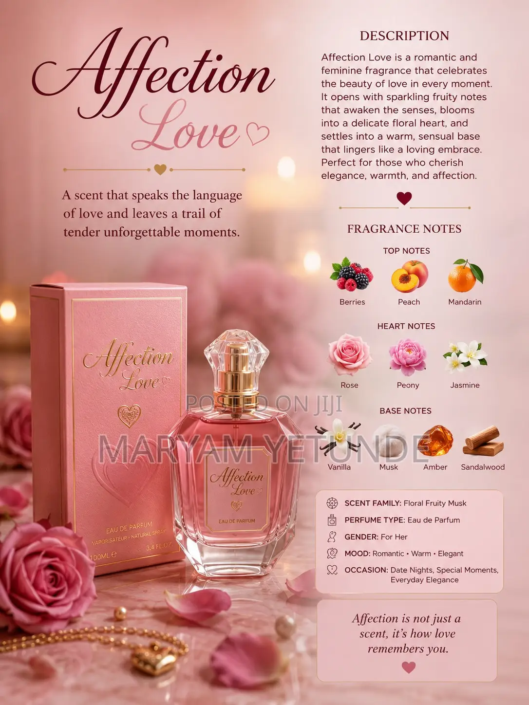 Classic Affection Love Floral Edp