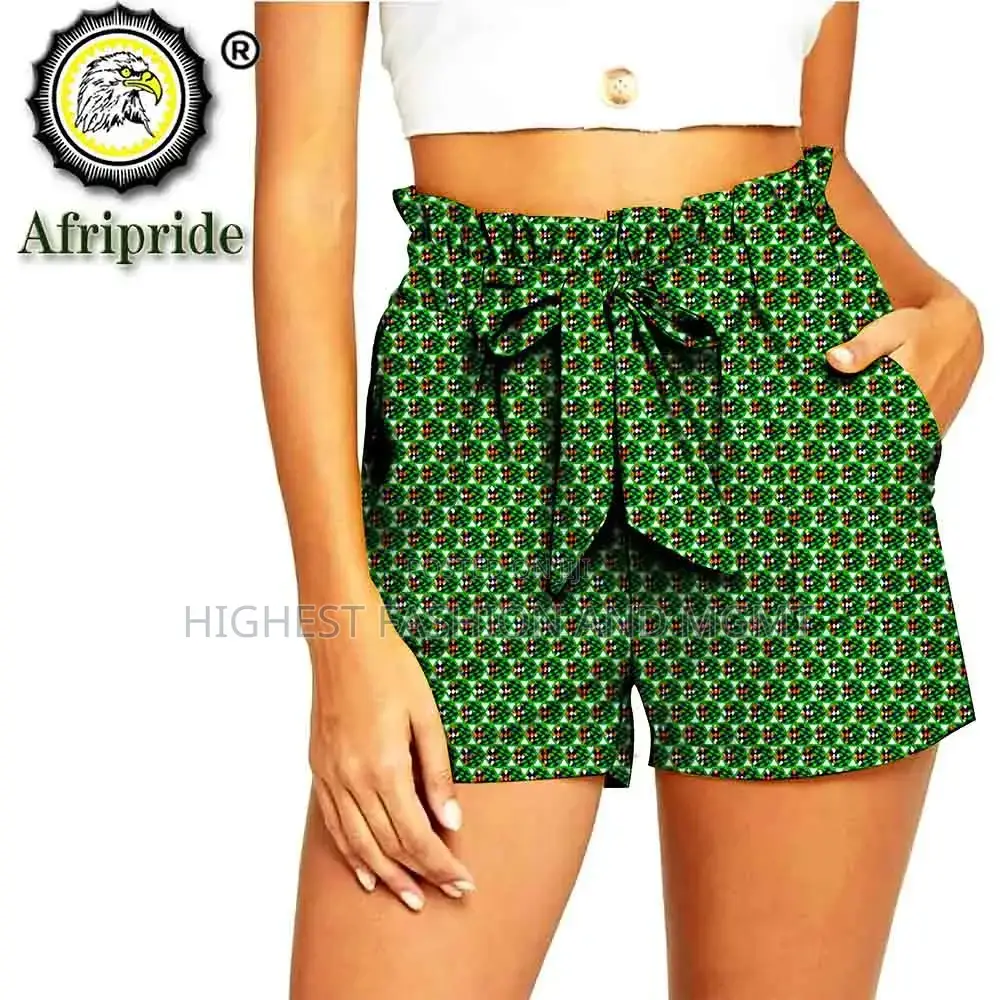 High Waist Print Short