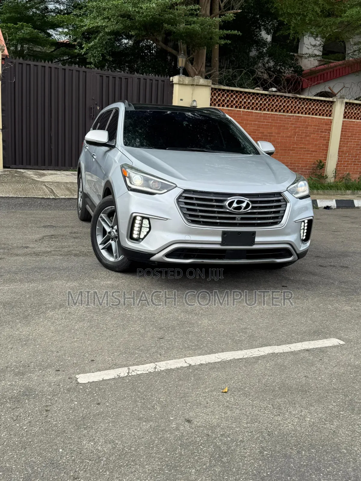 Hyundai Santa Fe 2017 Silver