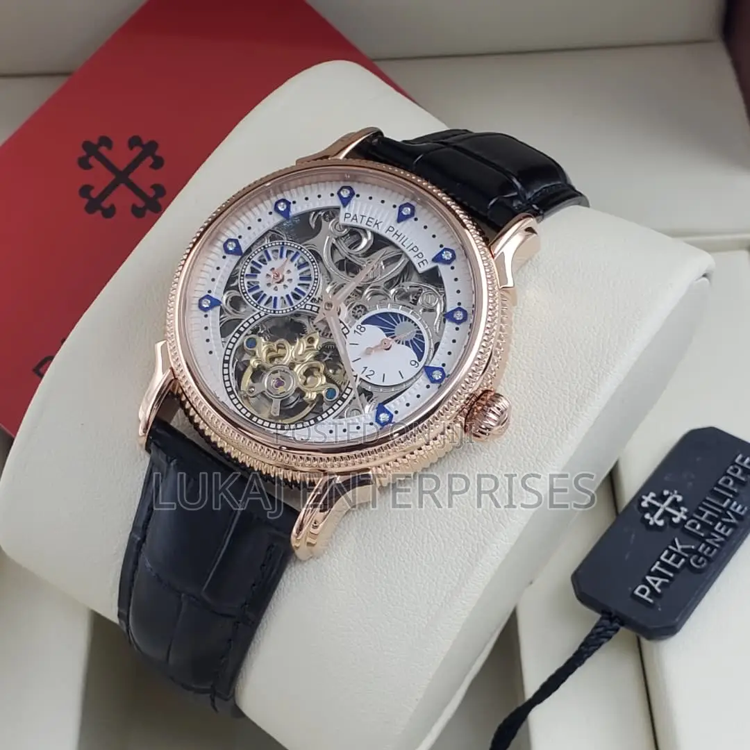 Patek Authomatic Leather Luxury