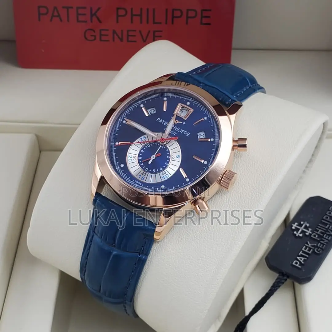Patek Authomatic Leather Luxury