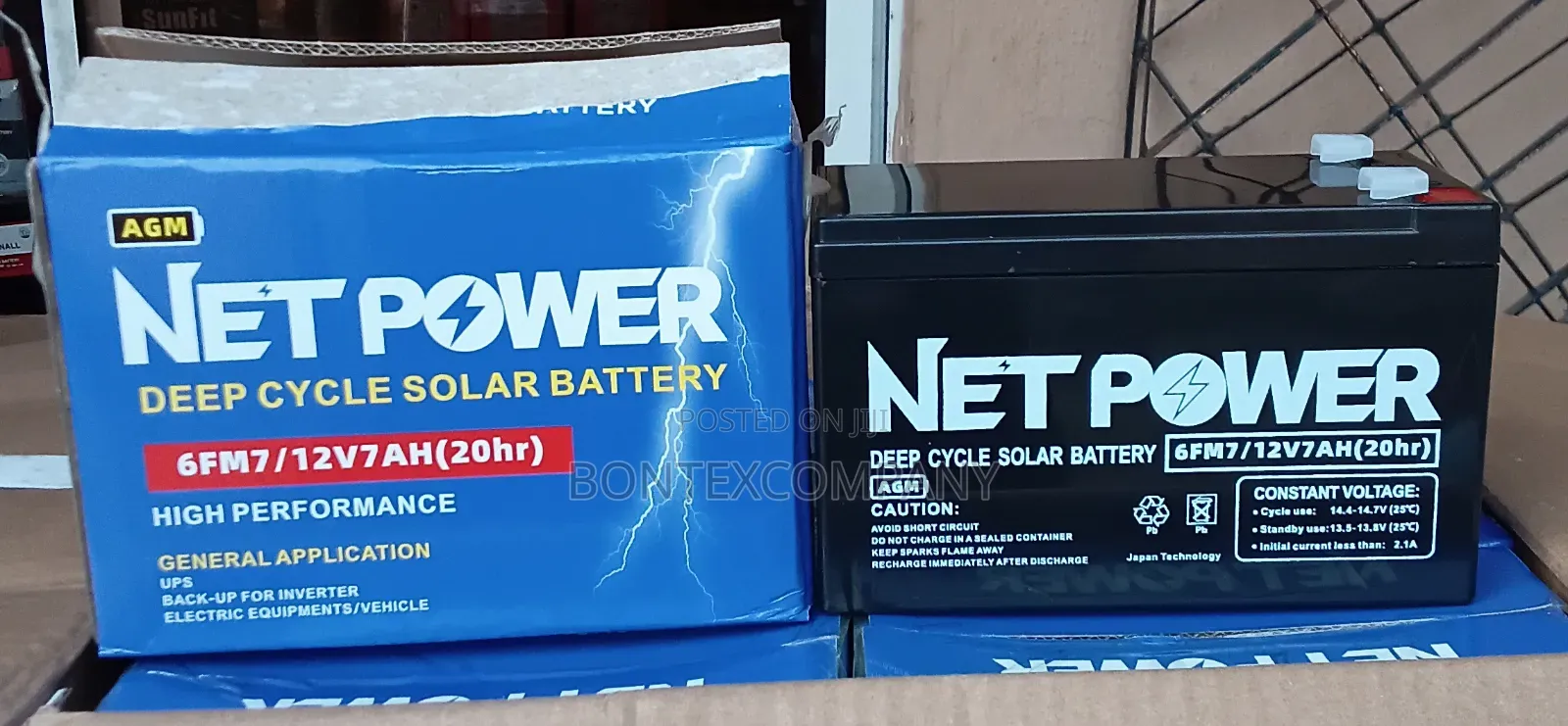 Net Power 12v7ah Battery – 7ahs
