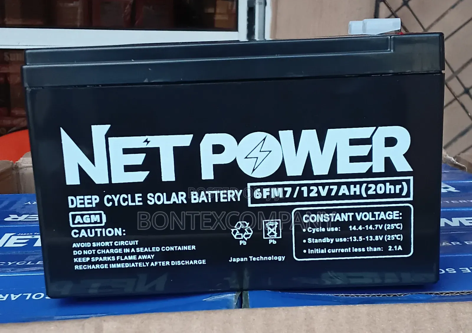 Net Power 12v7ah Battery – 7ahs