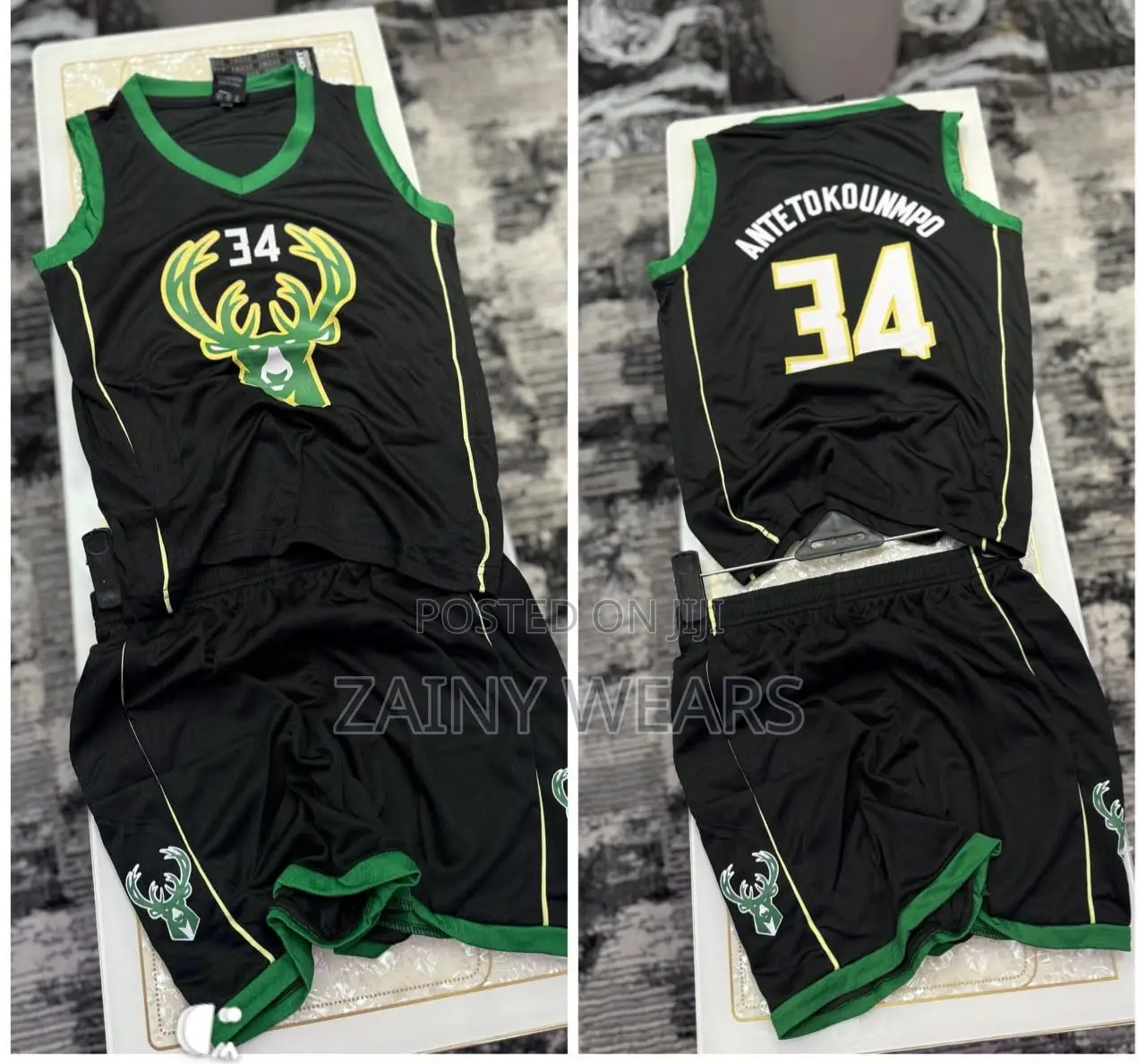 Milwaukee Bucks Basketball Jersey