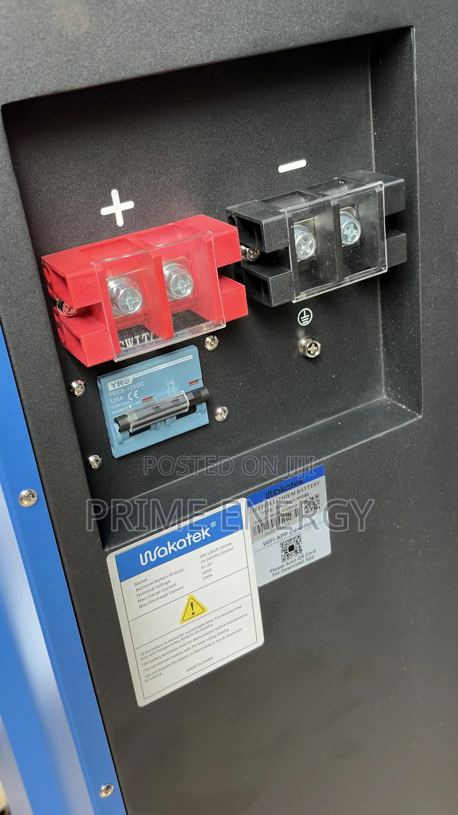 Wakatek 15kwh Lithium Battery 48v