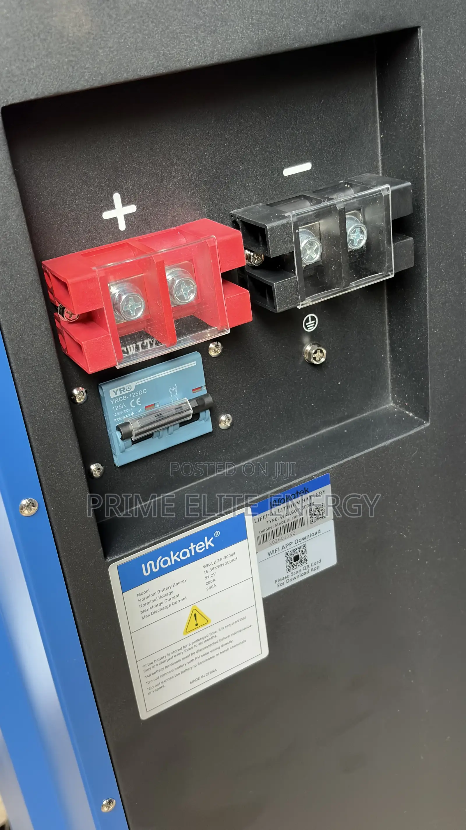 Wakatek 15kwh Lithium Battery 48v
