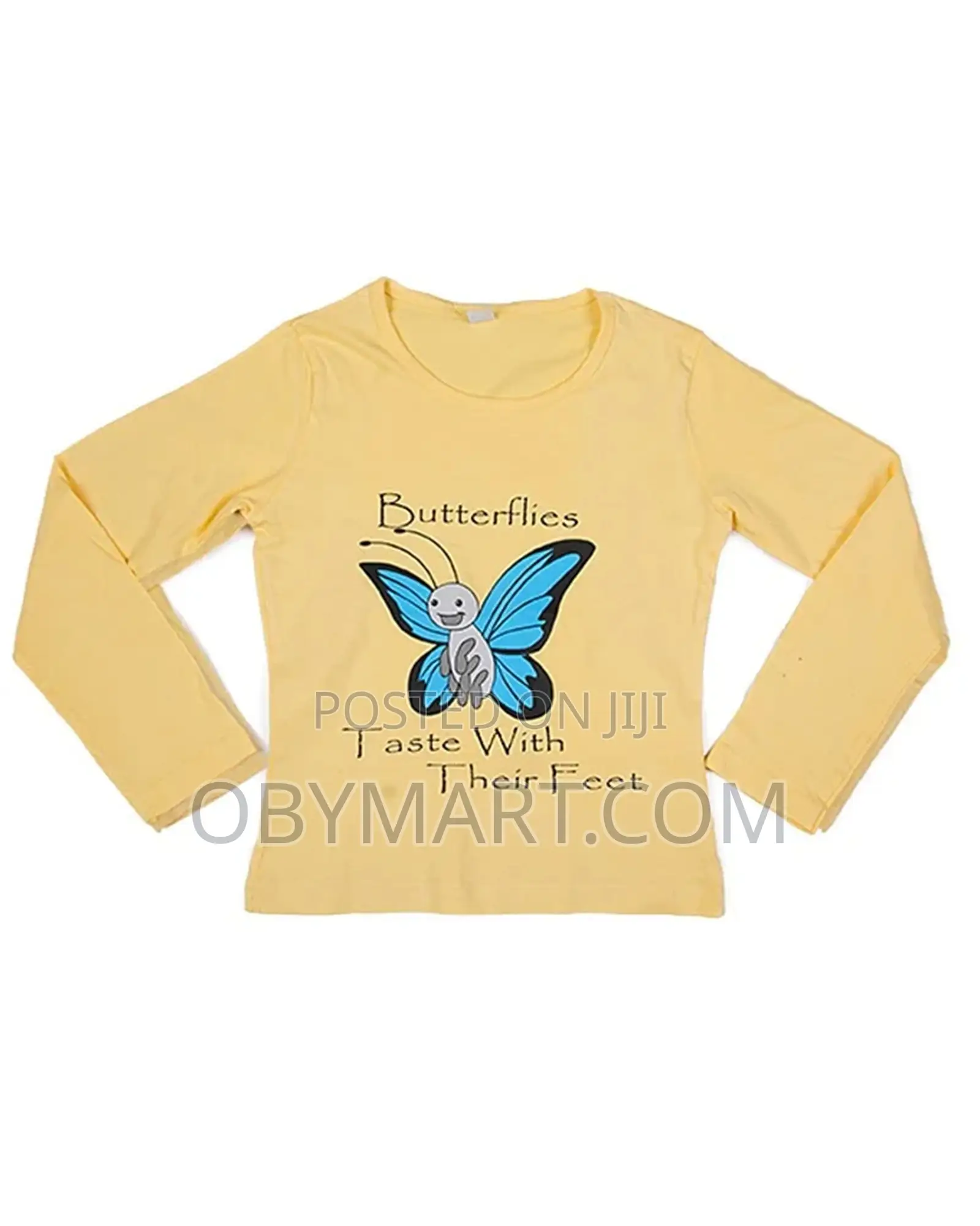 Butterfly Top-Yellow