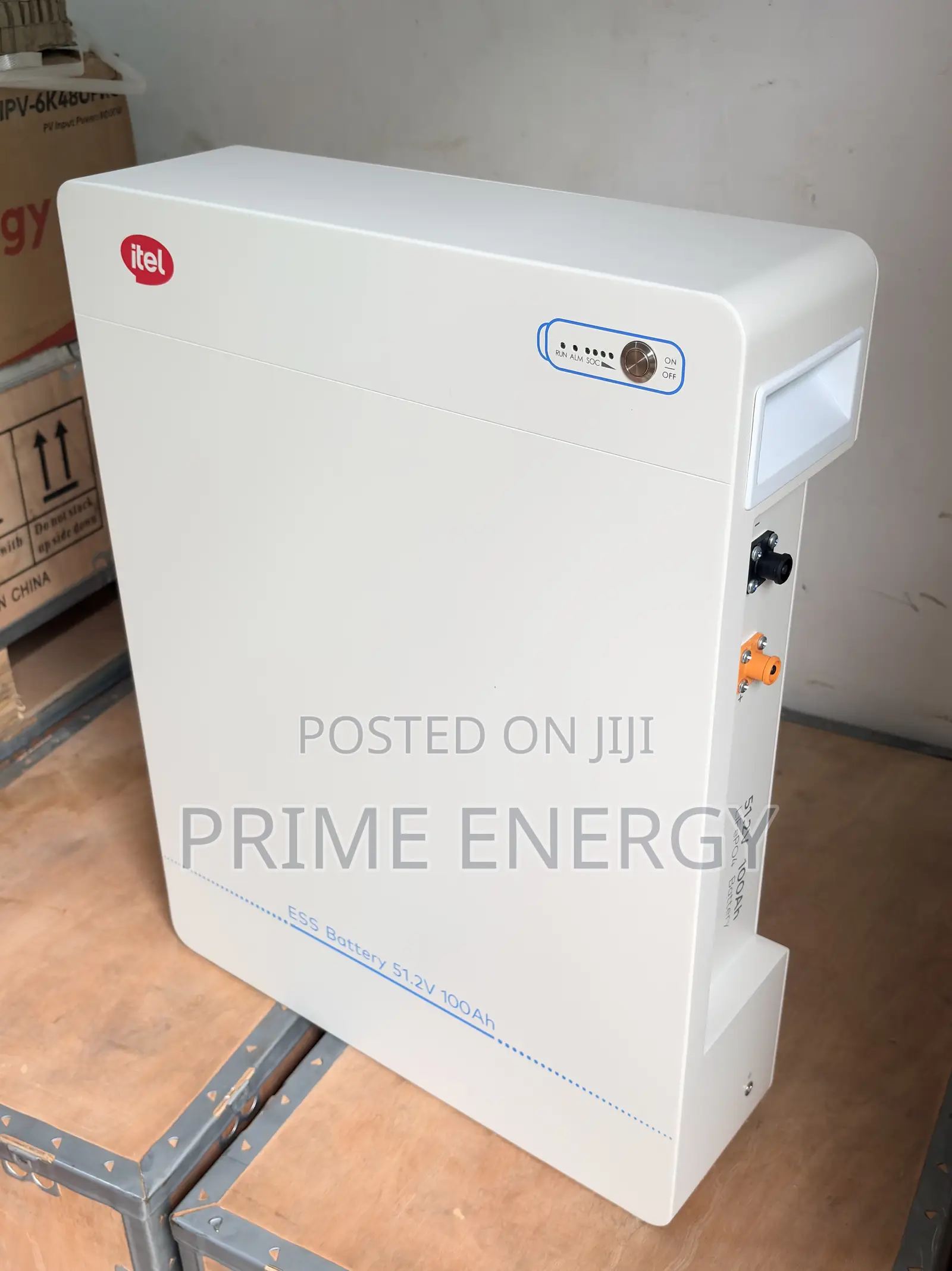 Itel 5kwh Lithium Battery 51.2v 5years Warranty