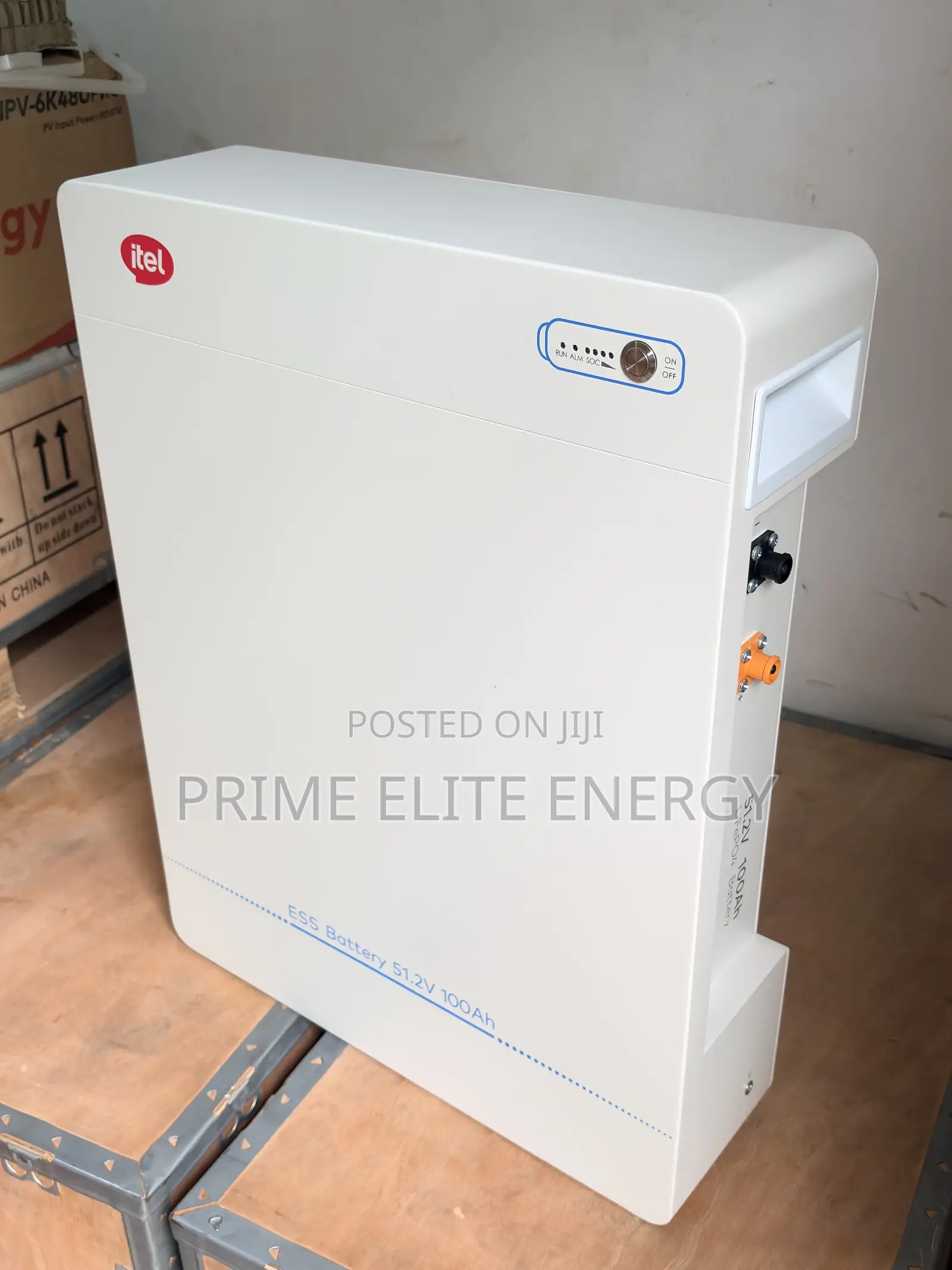 Itel 5kwh Lithium Battery 51.2v 5years Warranty