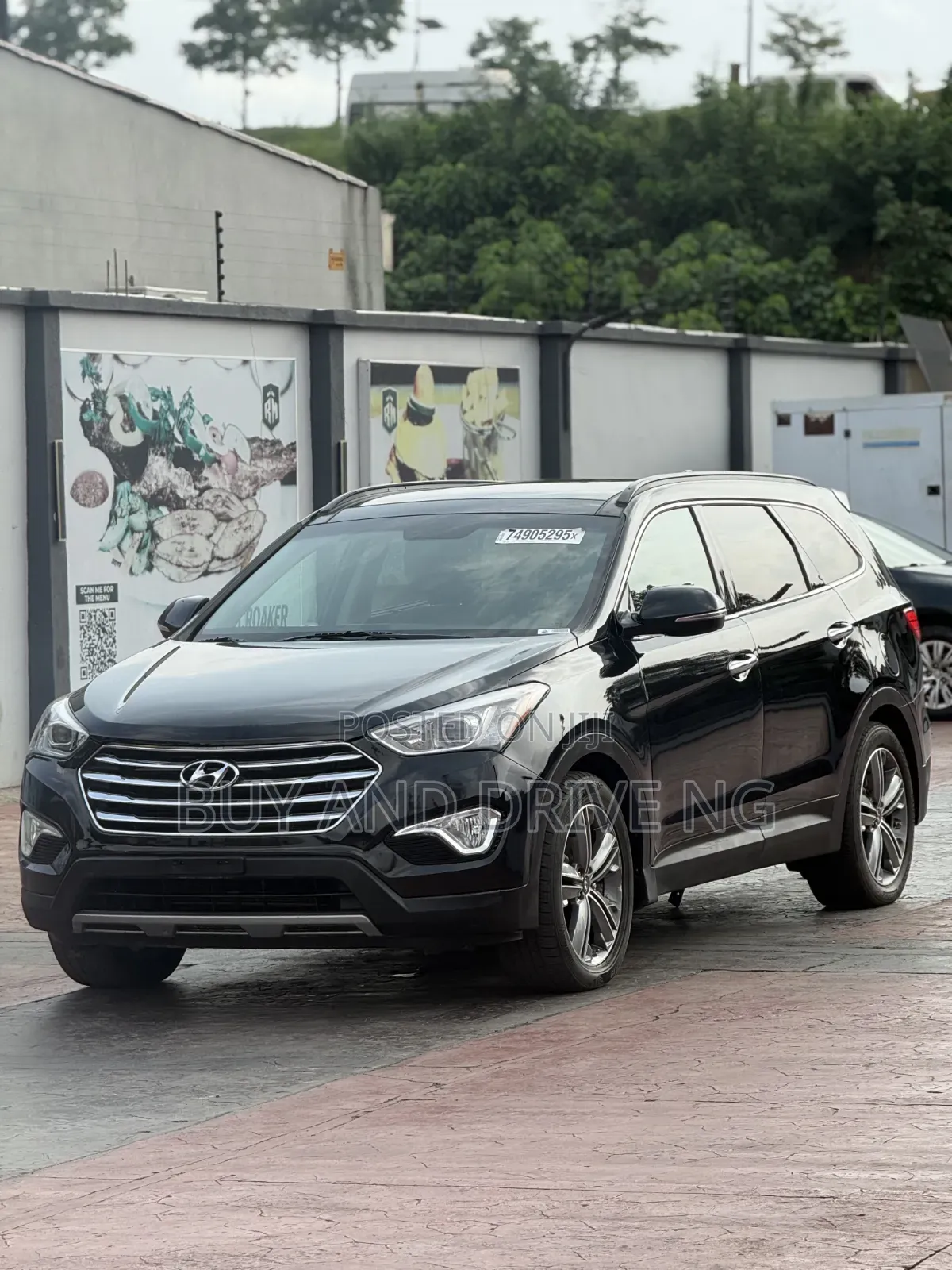 Hyundai Santa Fe GLS 4dr SUV AWD (3.3L 6cyl 6A) 2015 Black