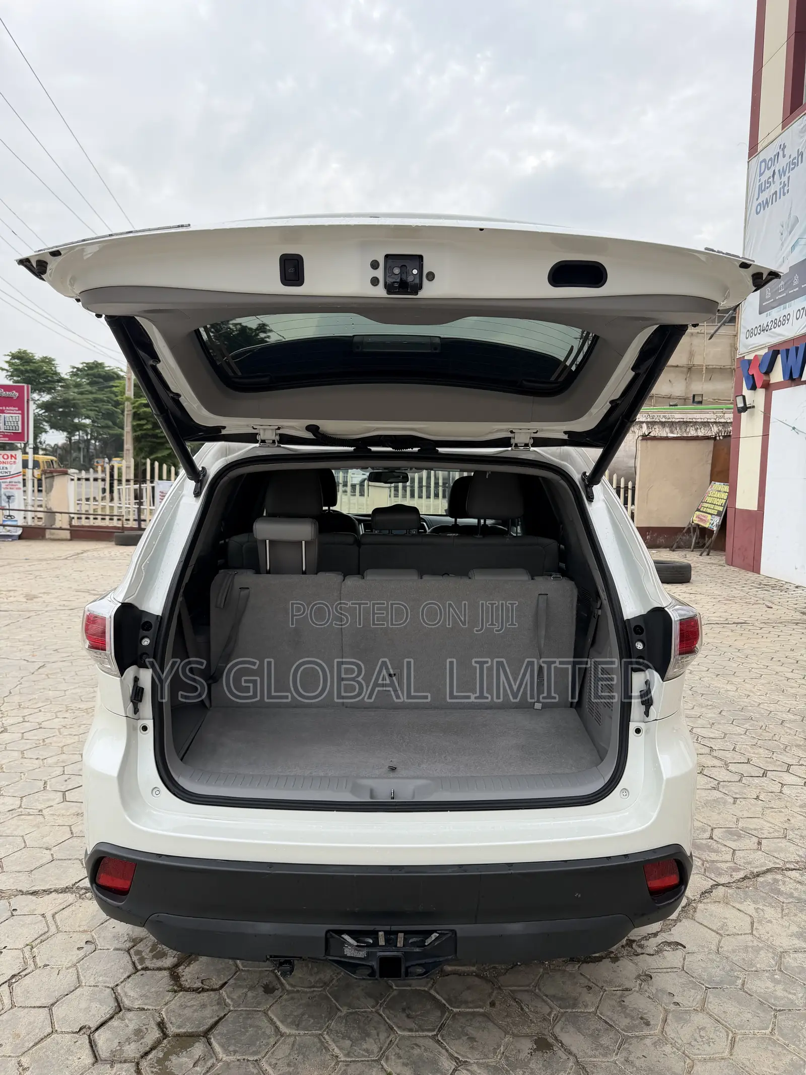 Toyota Highlander XLE V6 4x2 (3.5L 6cyl 6A) 2016 White