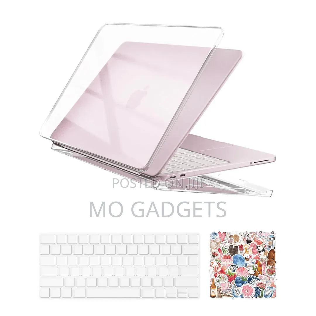 Apple Macbook Neo 13 Inch Clear Transparent Case With Keyboard Cover